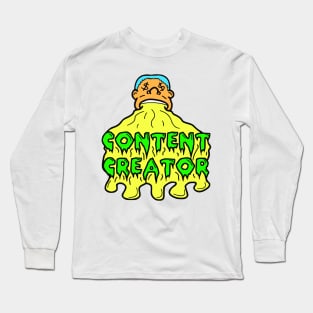 Content Creator Long Sleeve T-Shirt